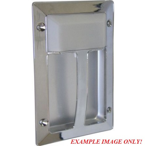 Camec Bargman Entrance Light Lens – UV Stable Replacement (White, Coast To Coast)