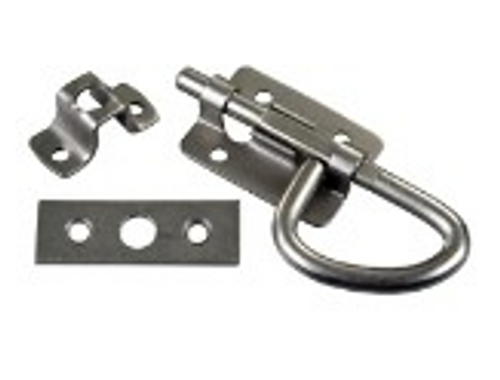  UNIVERSAL SILVER SLIDING BOLT LATCH (20-1148)