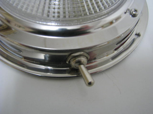 Dome Light - 6-3/4" Stainless Steel (18-2021)