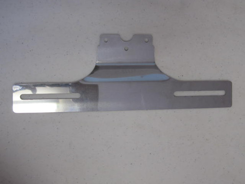 Reproduction of Bargman Trail-Lite #5 Stainless Steel License Plate Bracket (CLT102)