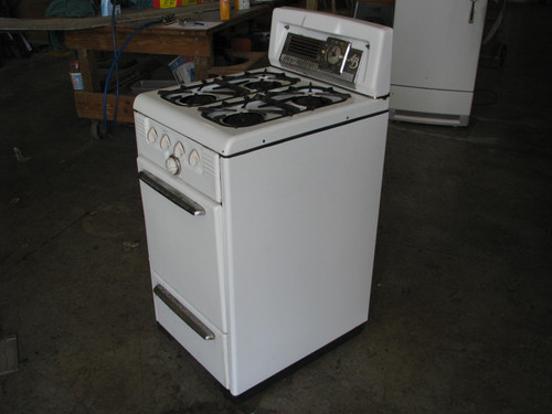 AB Brand LP Gas 20" Stove from 1950 Spartan