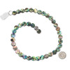 Abalone Paua Shell 10mm Coin Beads - 16 inch strand