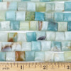 Cherry Tree Beads Multi-Color Amazonite Grade "C" 10mm Square Beads - approx. 8 inch strand, Set A 