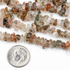 Cherry Tree Beads Gemstone 5-8mm Chip Beads - circular strand 