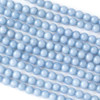 Angelite 6mm Round Beads - 15.5 inch strand