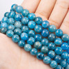 Cherry Tree Beads Apatite 8mm Round Beads - 15 inch strand  Cherry Tree Beads Apatite 8mm Round Beads - 15 inch strand