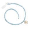 Cherry Tree Beads Aquamarine 6-6.5mm Round Beads - 15 inch strand 