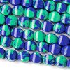 Cherry Tree Beads Synthetic Azurite 8mm Cushion Beads - approx. 8 inch strand, Set A 