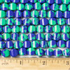 Synthetic Azurite 8mm Cushion Beads - approx. 8 inch strand, Set A