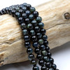Cherry Tree Beads Blue Tigereye 6mm Round Beads - 15 inch strand 