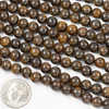 Cherry Tree Beads Bronzite 6mm Round Beads - 15 inch strand 