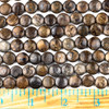 Bronzite 10mm Coin Beads - approx. 8 inch strand, Set A