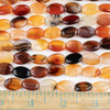 Carnelian 10x14mm Oval Beads - approx. 8 inch strand, Set A