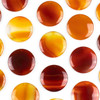 Cherry Tree Beads Carnelian/Red Agate 40mm Top Front to Back Drilled Coin Pendant with a Flat Back - 1 per bag 