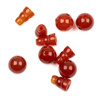 Cherry Tree Beads Carnelian 10mm Guru Bead with 7x10mm Tower - 1 set per bag 