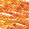Cherry Tree Beads Carnelian 8mm Round Beads - 14.5 inch strand 