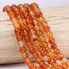 Cherry Tree Beads Carnelian 8mm Round Beads - 14.5 inch strand