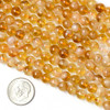 Cherry Tree Beads Citrine 6mm Round Beads - 15 inch strand 