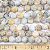 Crazy Lace Agate 10mm Coin Beads - approx. 8 inch strand, Set A