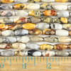 Crazy Lace Agate 7x14mm Rice Beads - approx. 8 inch strand, Set A