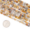 Cherry Tree Beads Crazy Lace Agate 4mm Round Beads - 14.5 inch strand