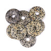 Cherry Tree Beads Dalmatian Jasper 45mm Donut Pendant - 1 per bag 