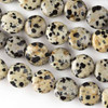 Cherry Tree Beads Dalmatian Jasper 10mm Coin Beads - approx. 8 inch strand, Set A 