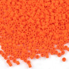  Miyuki 11/0 Matte Opaque Orange Delica Seed Beads - #752, 7 gram tube 