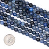 Cherry Tree Beads Dumortierite 6mm Round Beads - 15 inch strand 