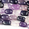 Fluorite  10x14mm Nugget Beads - approx. 8 inch strand, Set A