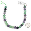 Rainbow Fluorite  8mm Round Beads - approx. 8 inch strand, Set A