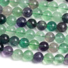 Rainbow Fluorite  8mm Round Beads - approx. 8 inch strand, Set A