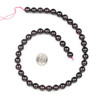 Cherry Tree Beads Garnet 10mm Round Beads - 15 inch strand 