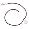 Cherry Tree Beads Garnet 4mm Round Beads - 15.5 inch strand