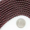dark red beads for romantic and vintage inspired jewelry
