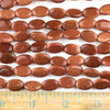 Cherry Tree Beads Goldstone 10x14mm Oval Beads - approx. 8 inch strand, Set A  Cherry Tree Beads Goldstone 10x14mm Oval Beads - approx. 8 inch strand, Set A