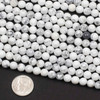Cherry Tree Beads Howlite 6mm Mala Round Beads - 115 beads per strand 