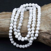 Cherry Tree Beads Howlite 6mm Mala Round Beads - 115 beads per strand