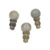 Cherry Tree Beads Matte Labradorite 10mm Guru Bead with 7x10mm Tower  - 1 set per bag 