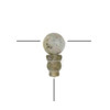 Cherry Tree Beads Matte Labradorite 10mm Guru Bead with 7x10mm Tower  - 1 set per bag 