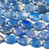 Cherry Tree Beads Lapis 18x25mm Oval Beads - 16 inch strand 