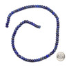 Lapis 4x6mm Rondelle Beads - 15 inch strand