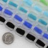fun, bold square beads for necklaces and bracelets