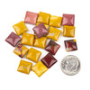 Mookaite 10mm Square Beads - approx. 8 inch strand, Set A