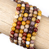 Cherry Tree Beads Mookaite 8mm Round Beads - 15 inch strand 