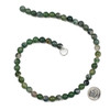 Cherry Tree Beads Moss Agate 8mm Round Beads - 15 inch strand 