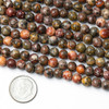 Cherry Tree Beads Leopard Skin Jasper 6mm Round Beads - 16 inch strand 