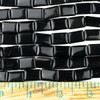 Black Obsidian 10x14mm Rectangle Beads - approx. 8 inch strand, Set A