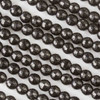 Onyx 6mm Faceted Round Beads - 15 inch strand