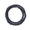 Onyx 6mm Mala Round Beads - 27 inch strand